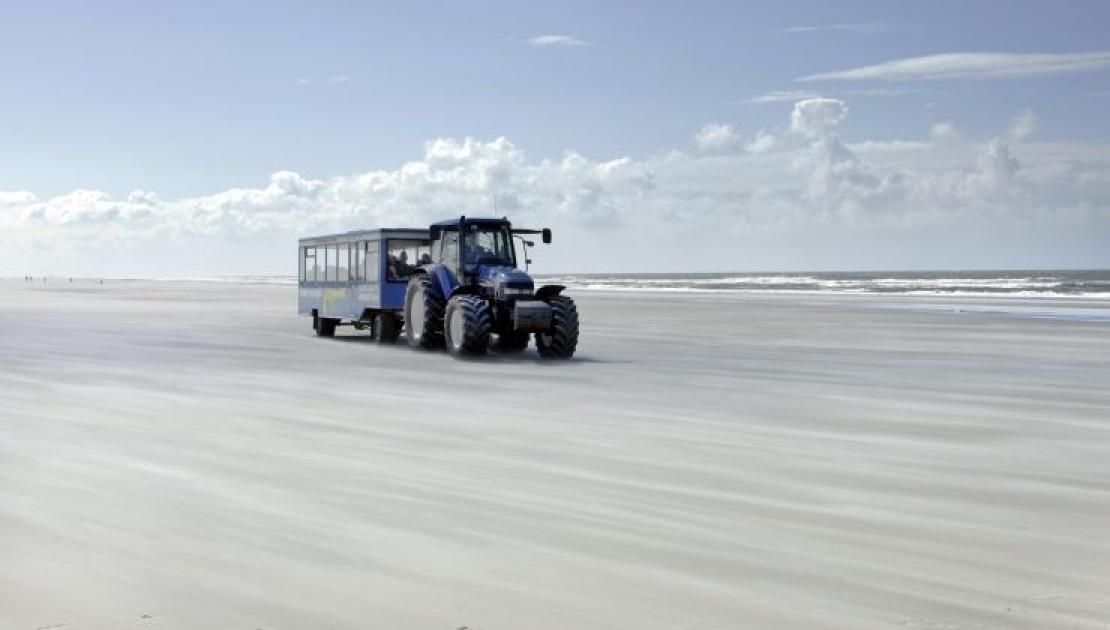 de balgexpres op Schiermonnikoog